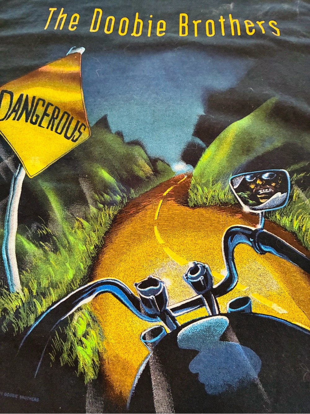 Vintage 1991 Doobie Brothers Tshirt size XLG
